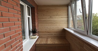 Отделка, остекление, утепление балконов в Малгобеке от 209 руб. м/2.
