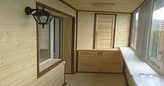 Отделка балкона под ключ Малгобек, цена от 5849 руб.